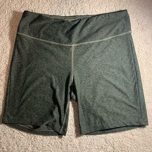 New Balance Green Biker shorts